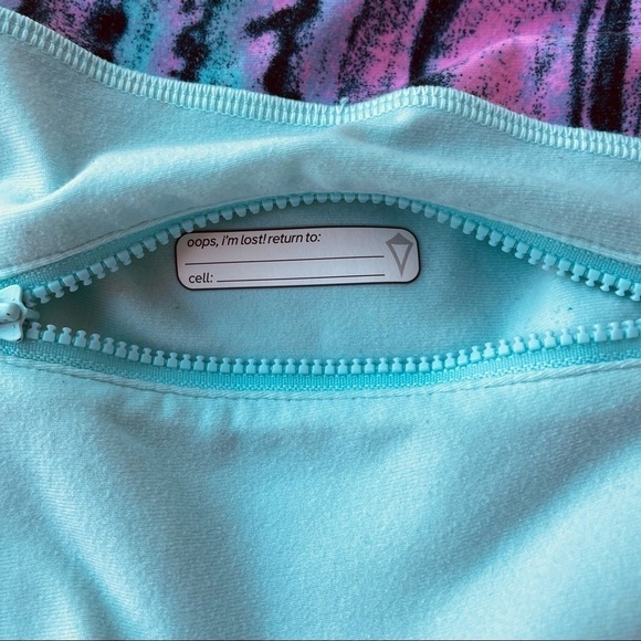 ❤️ Ivivva by Lululemon Perfect Your Practice Jacket in Light Blue M10 - Picture 8 of 8